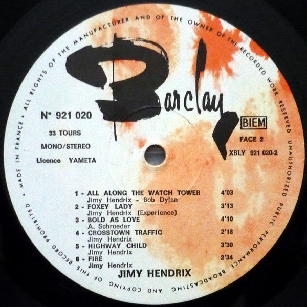 Jimi Hendrix - Greatest Hits (LP Tweedehands)
