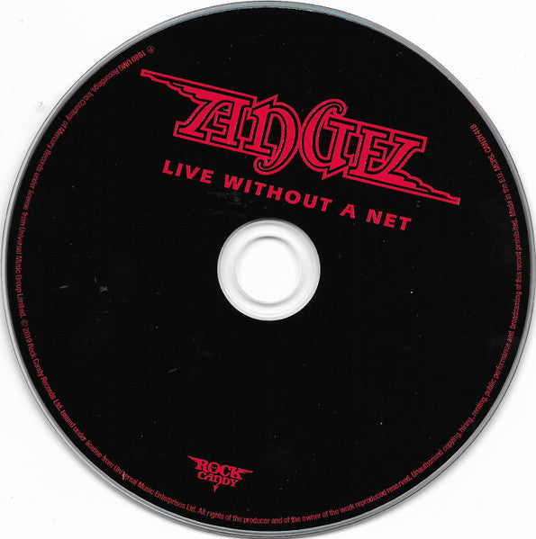 Angel (24) - Live Without A Net (CD)