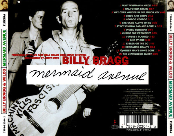 Billy Bragg & Wilco - Mermaid Avenue (CD Tweedehands)