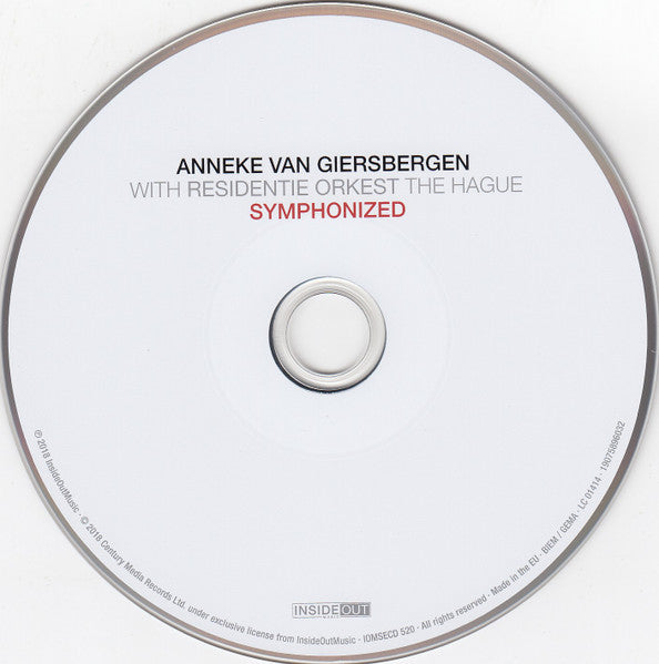 Anneke van Giersbergen With Residentie Orkest - Symphonized (CD)