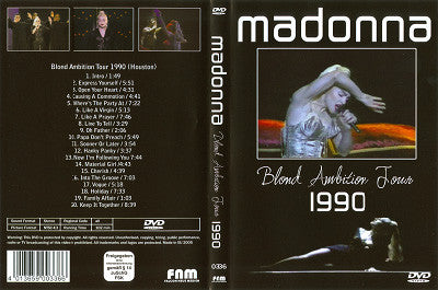 Madonna - Blond Ambition Tour 1990 (DVD Tweedehands)