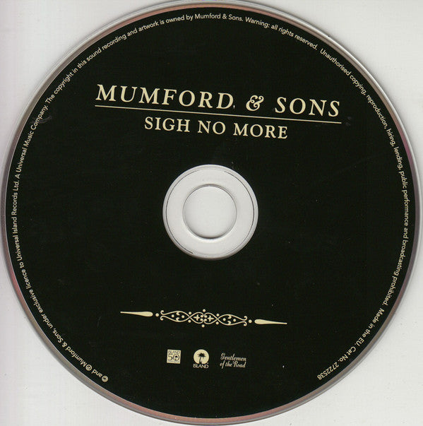 Mumford & Sons - Sigh No More (CD Tweedehands) - Discords.nl