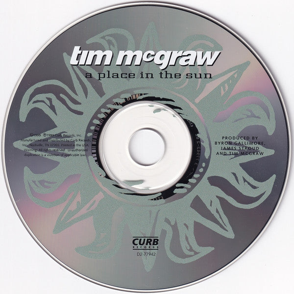 Tim McGraw - A Place In The Sun (CD Tweedehands) - Discords.nl