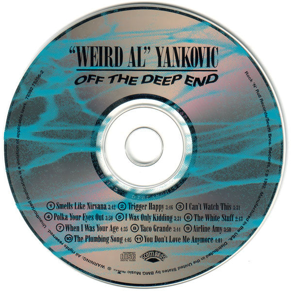 "Weird Al" Yankovic - Off The Deep End (CD)