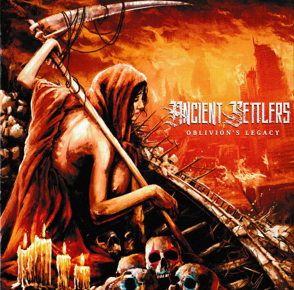 Ancient Settlers - Oblivion's Legacy - The Settlers Saga Pt. 2. (Orange Vinyl LP Tweedehands)