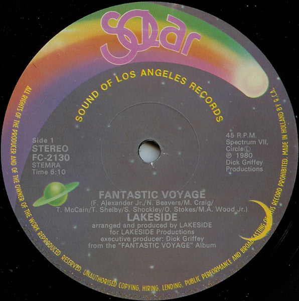 Lakeside - Fantastic Voyage (Special 12" Disco Mix) (12" Tweedehands)