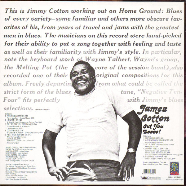 James Cotton - Cut You Loose! (LP Tweedehands)