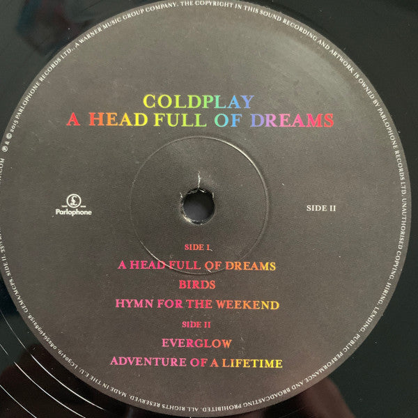 Coldplay - A Head Full Of Dreams (LP) - Discords.nl