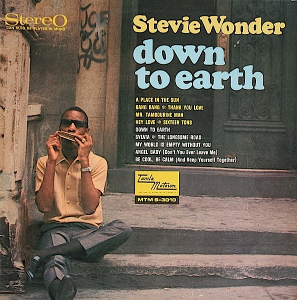 Stevie Wonder - Down To Earth (LP Tweedehands)