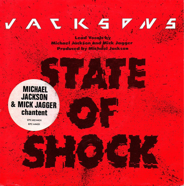 Jacksons, The - State Of Shock (7-inch Tweedehands)