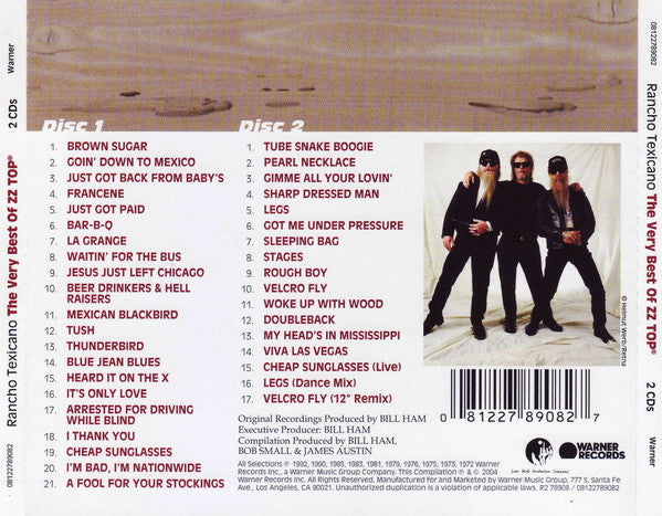 ZZ Top - Rancho Texicano: The Very Best Of ZZ Top (CD) - Discords.nl