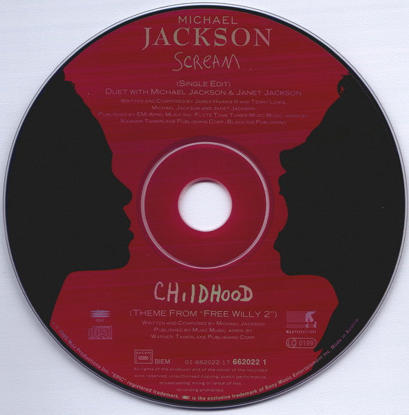 Michael Jackson - Scream / Childhood (CD) - Discords.nl