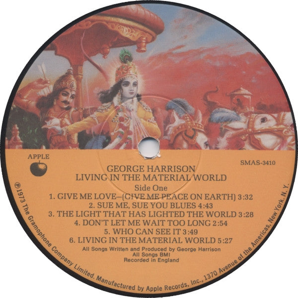 George Harrison - Living In The Material World (LP Tweedehands) - Discords.nl