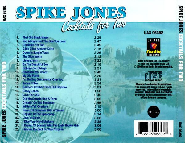 Spike Jones - Cocktails For Two (CD) - Discords.nl