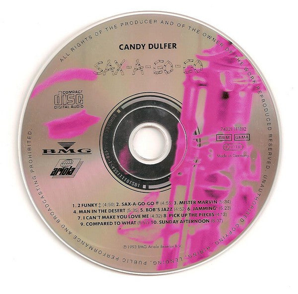 Candy Dulfer - Sax-A-Go-Go (CD Tweedehands)