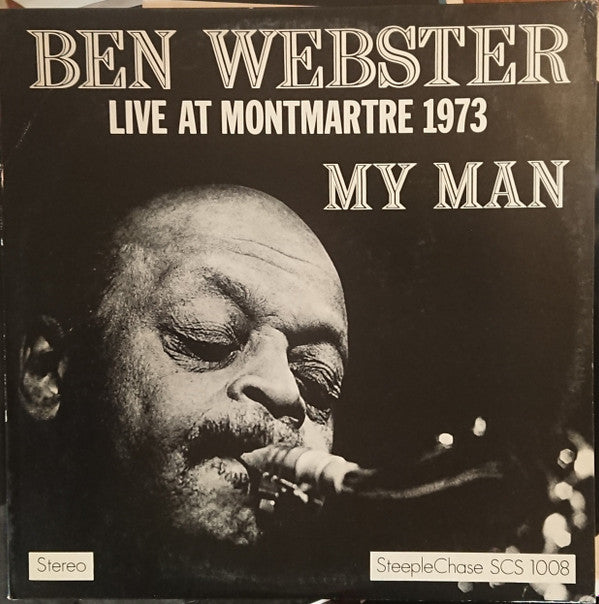 Ben Webster - My Man - Live At Montmartre 1973 (LP Tweedehands)
