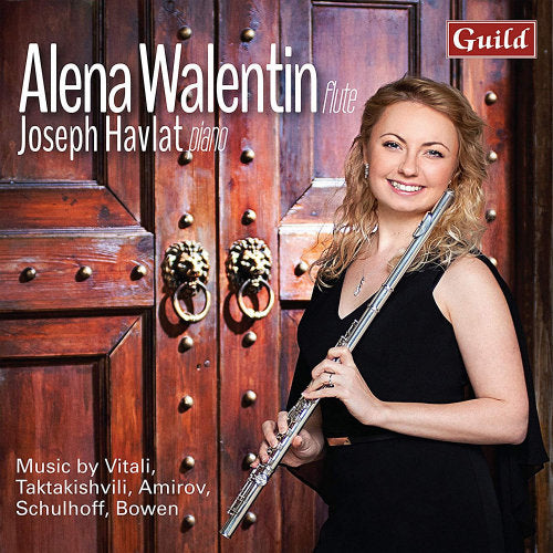 Alena Walentin - Music by vitali, taktakishvili, amirov, schulhoff a.o. (CD)