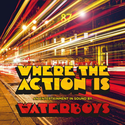 Waterboys - Where the action is (LP)