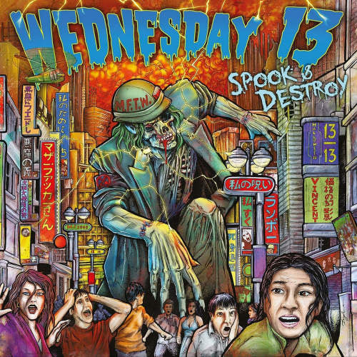 Wednesday 13 - Spook & destroy (CD) - Discords.nl