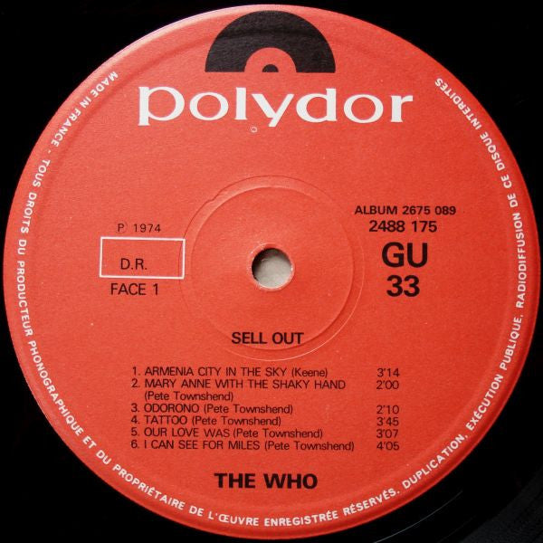 Who, The - The Who Sell Out (LP Tweedehands)