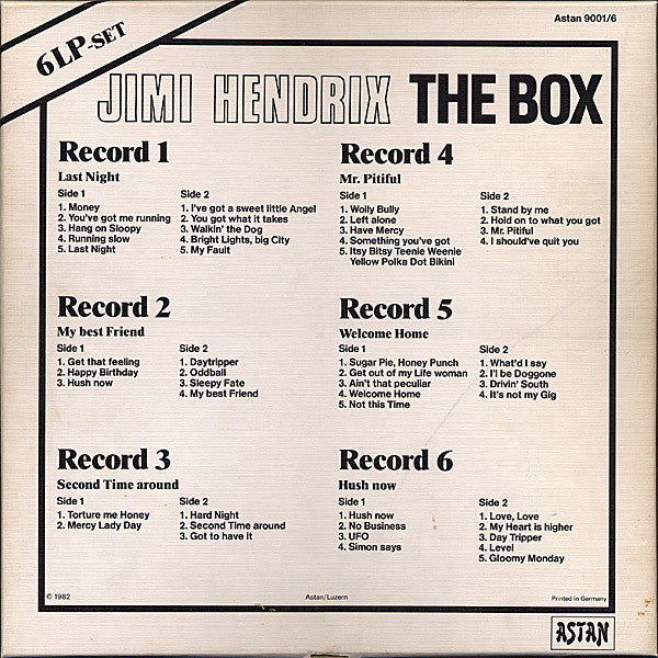 Jimi Hendrix - The Box (LP Tweedehands)