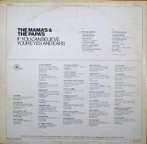 Mamas & The Papas, The - If You Can Believe Your Eyes And Ears (LP Tweedehands)