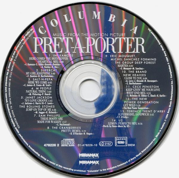 Various - Pret-A-Porter (Music From The Motion Picture) (CD)