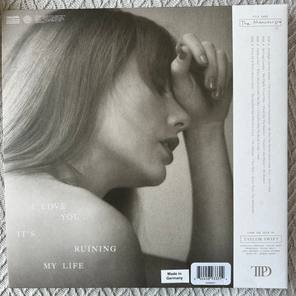 Taylor Swift - The Tortured Poets Department  (LP) - Discords.nl