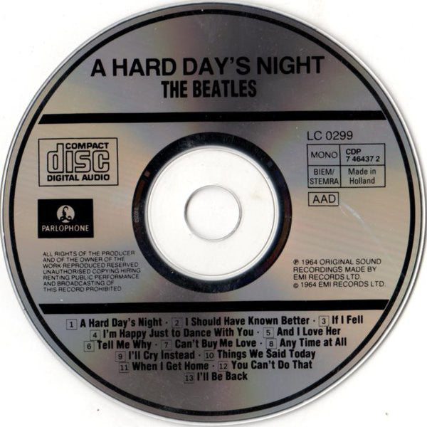 Beatles, The - A Hard Day's Night (CD Tweedehands)