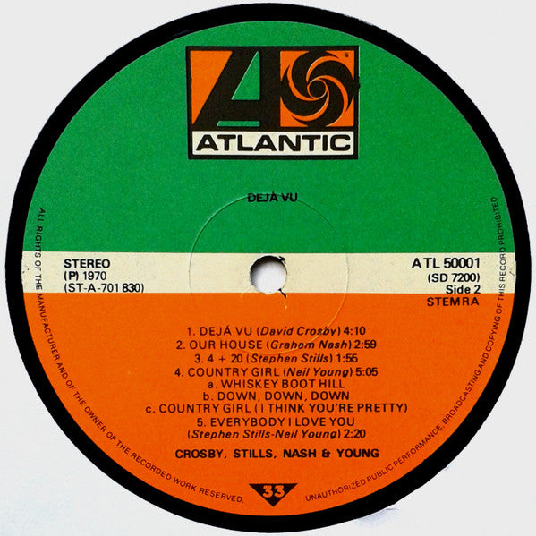 Crosby, Stills, Nash & Young - Déjà Vu (LP Tweedehands)