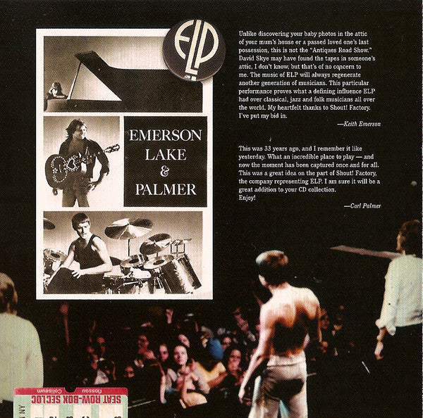 Emerson, Lake & Palmer - Live At Nassau Coliseum '78 (CD)