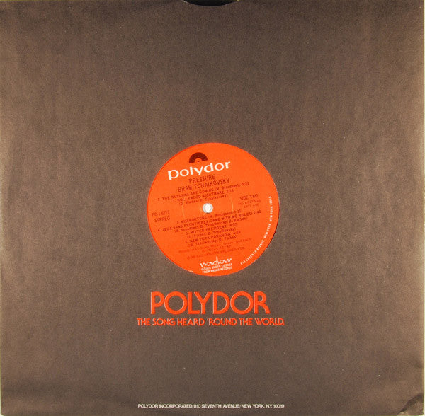 Bram Tchaikovsky - Pressure (LP Tweedehands)