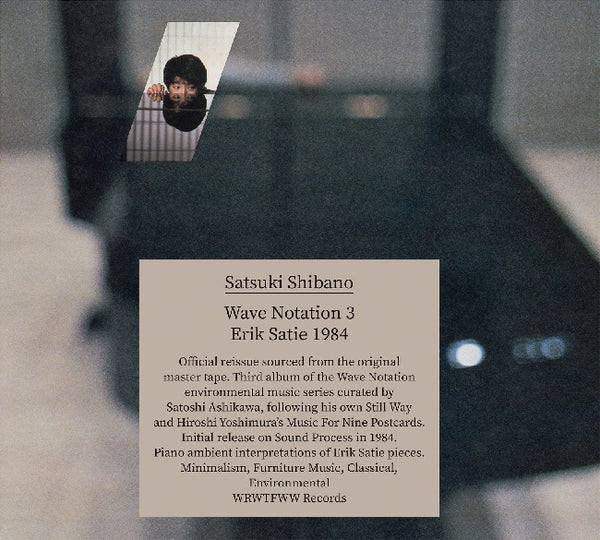 Satsuki Shibano - Wave notation 3: erik satie 1984 (LP)