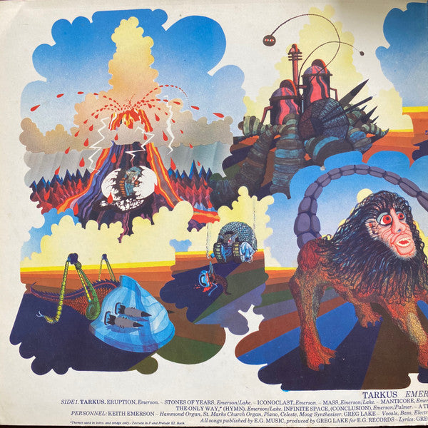 Emerson, Lake & Palmer - Tarkus (LP Tweedehands)