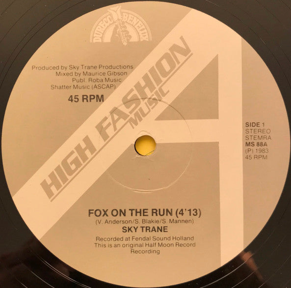 Sky Trane - Fox On The Run (12" Tweedehands)