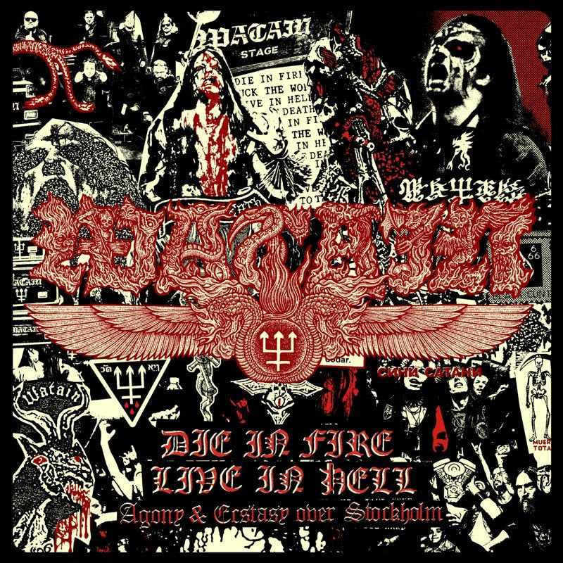 Watain - Die in fire: live in hell (LP) - Discords.nl