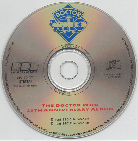 BBC Radiophonic Workshop - The Doctor Who 25th Anniversary Album (CD Tweedehands)