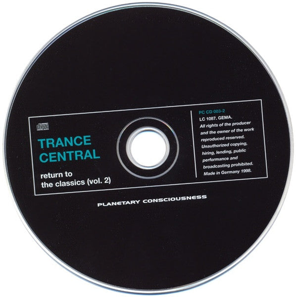 Hardy Heller - Trance Central - Return To The Classics (Vol. 2) (CD Tweedehands)