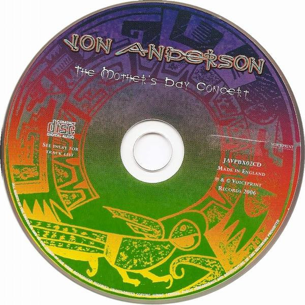 Jon Anderson - The Mother's Day Concert (CD Tweedehands)