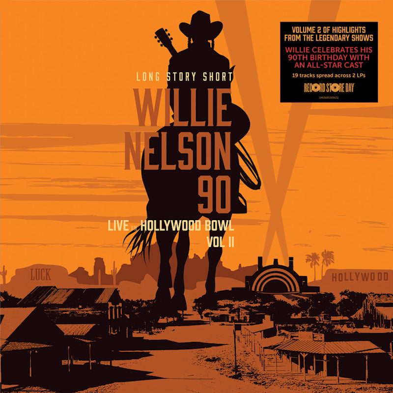 Various - (Long Story Short) Willie Nelson 90 (Live At The Hollywood Bowl Vol. II) (LP)