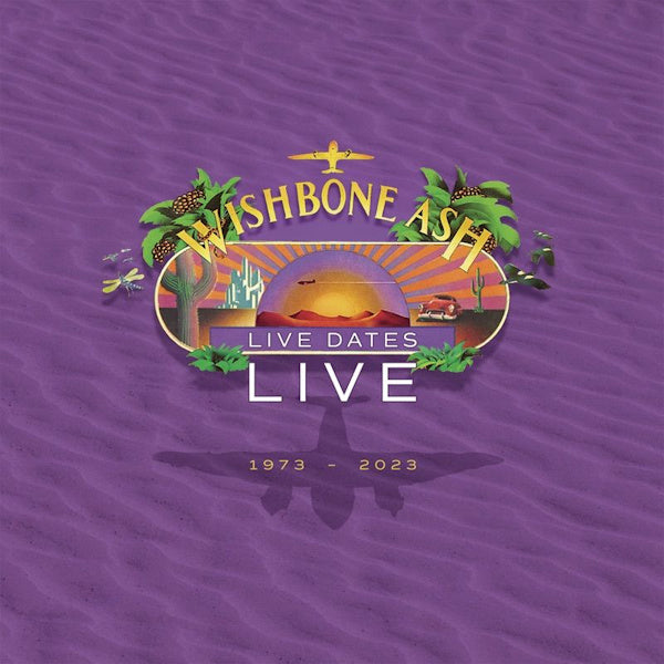 Wishbone Ash - Live dates live 1973 - 2023 -lila vinyl- (LP) - Discords.nl