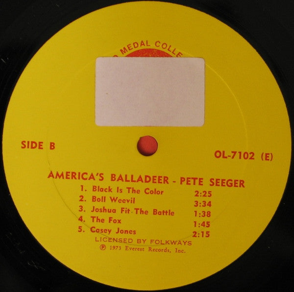 Pete Seeger - America's Balladeer (LP Tweedehands)