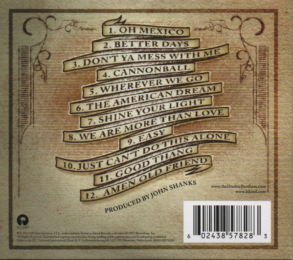 Doobie Brothers, The - Liberté (CD) - Discords.nl
