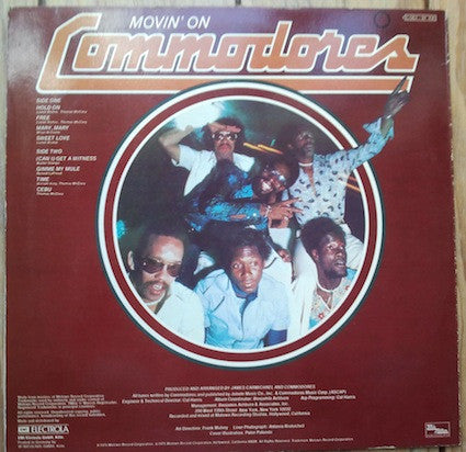 Commodores - Movin' On (LP Tweedehands) - Discords.nl