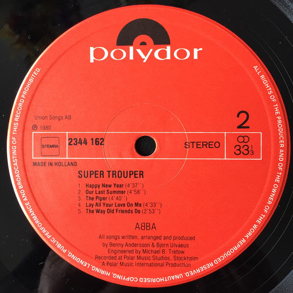 ABBA - Super Trouper (LP Tweedehands)