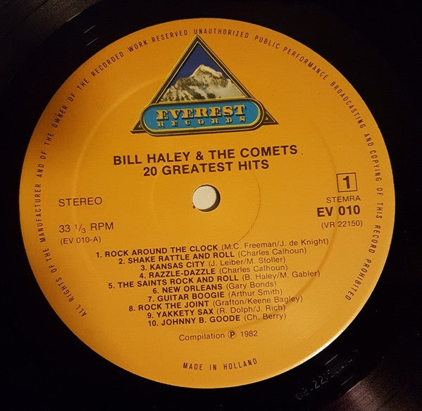 Bill Haley - 20 Greatest Hits (LP Tweedehands) - Discords.nl