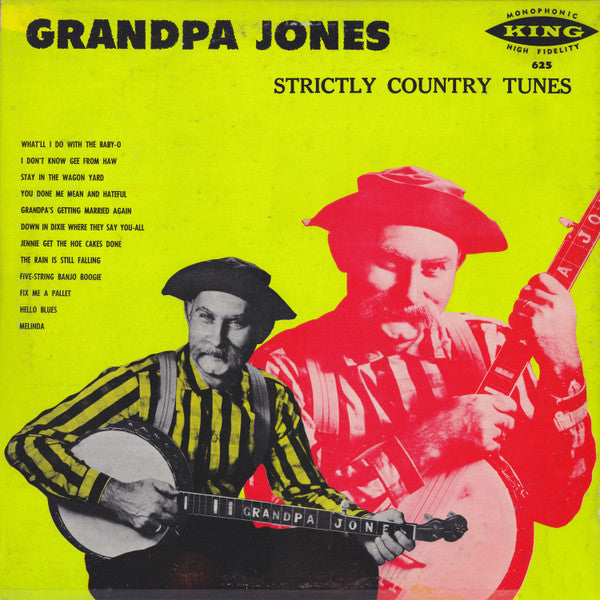 Grandpa Jones - Strictly Country Tunes (LP Tweedehands) - Discords.nl