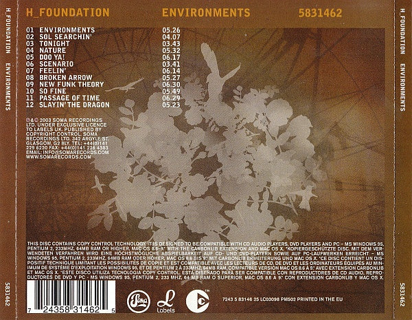 H-Foundation - Environments (CD)