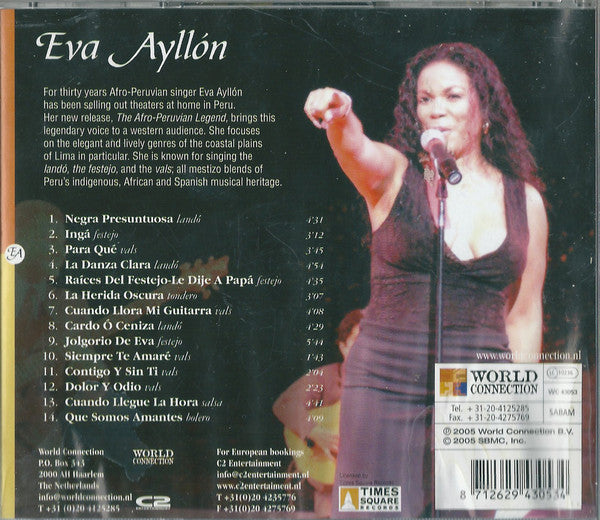 Eva Ayllón - The Afro-Peruvian Legend (CD Tweedehands)