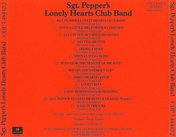 Beatles, The - Sgt. Pepper's Lonely Hearts Club Band (CD Tweedehands)